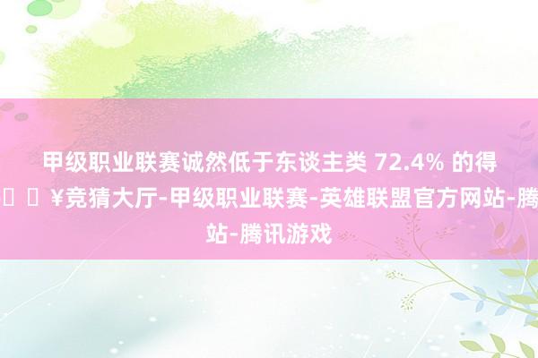 甲级职业联赛诚然低于东谈主类 72.4% 的得手率-🔥竞猜大厅-甲级职业联赛-英雄联盟官方网站-腾讯游戏