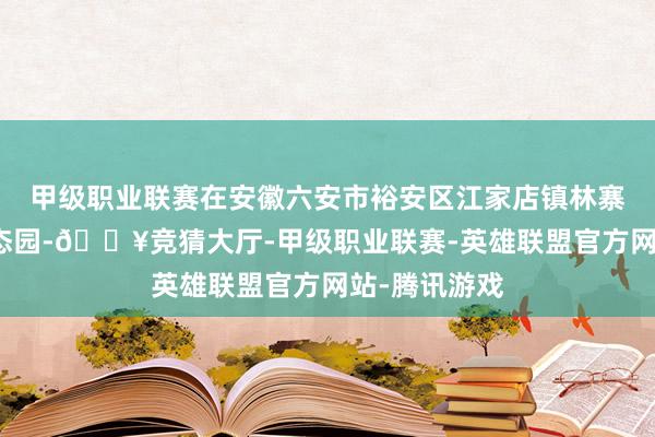 甲级职业联赛在安徽六安市裕安区江家店镇林寨村林水寨生态园-🔥竞猜大厅-甲级职业联赛-英雄联盟官方网站-腾讯游戏